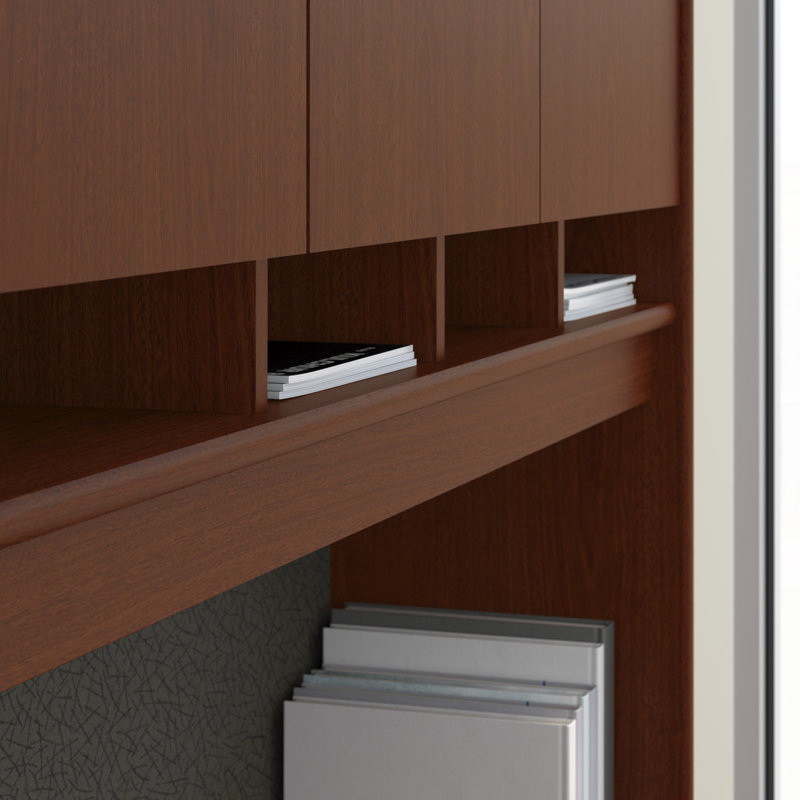 Series C 72W 4 Door Hutch, Mahogany