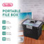 Boîte de rangement portable verrouillable avec compartiment supplémentaire et poignée Sterilite-138007822