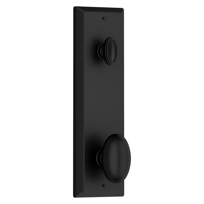 Del Mar Handleset, Round Knob, Square Interior