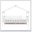 Lit de maison en bois avec deux tiroirs, toit en ciel fantaisiste pour enfants, fabrication en bois de pin robuste et rangement spacieux-129431818