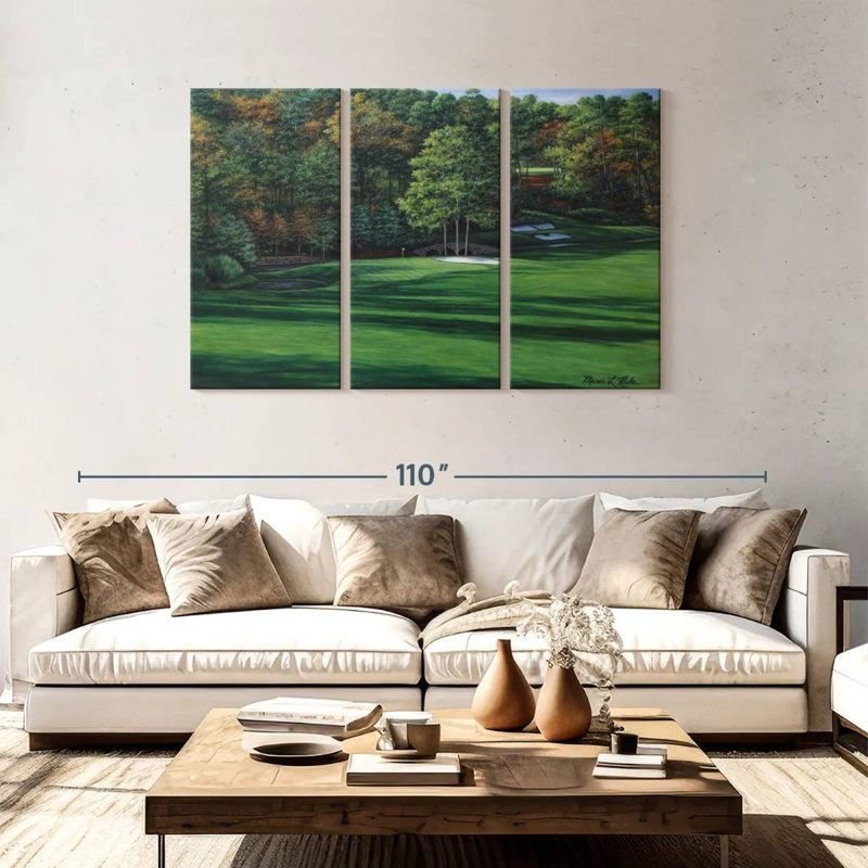 Sirci Augusta National 11th Hole II, H 48 po x l 74 po