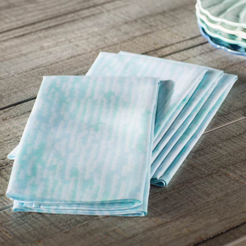 Ensemble de serviettes 4 pièces Odelina Raina, Aqua