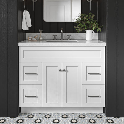 Ensemble de meuble-lavabo simple 43 po Hamlet