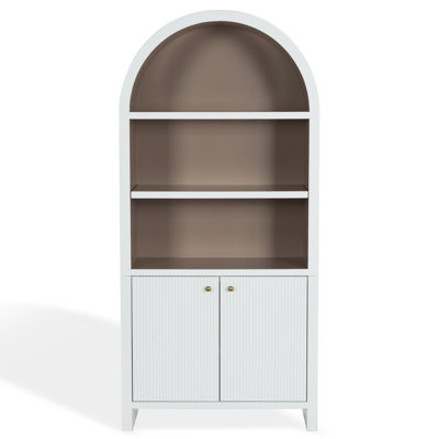 Liabella 5 Shelf Wood Bookcase