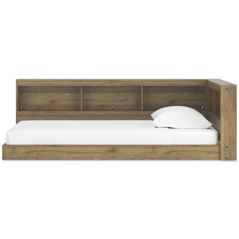 Deanlow Twin Bookcase Storage Bed, Twin