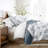 Quilt Coverlet Set All Season Patterned Reversible Microfiber Ultra Soft Bedding in Patchwork-105813962-105813960
