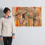 Tribal Elephant Animals - Impression sur toile-23339913