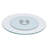 Pratte 27.56 Inches Transparent Round Tempered Glass Table Top-87649782