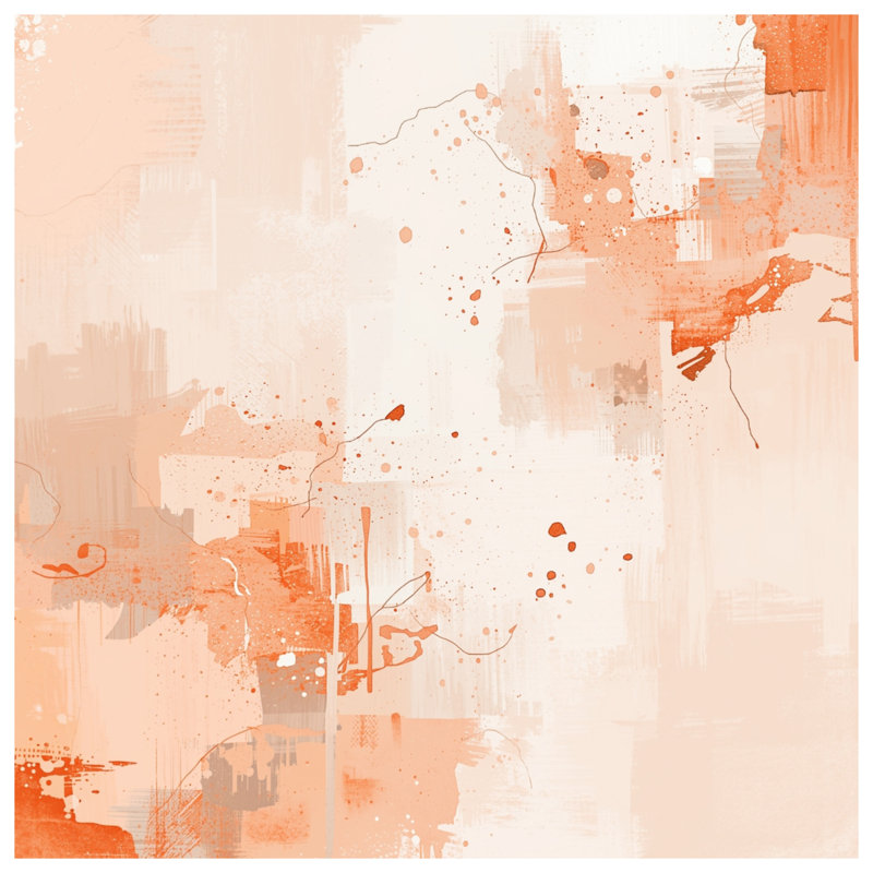Tapis de bain orange, L 24 po x L 17 po