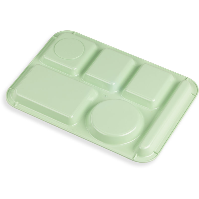 Disposable Serving Tray, Green