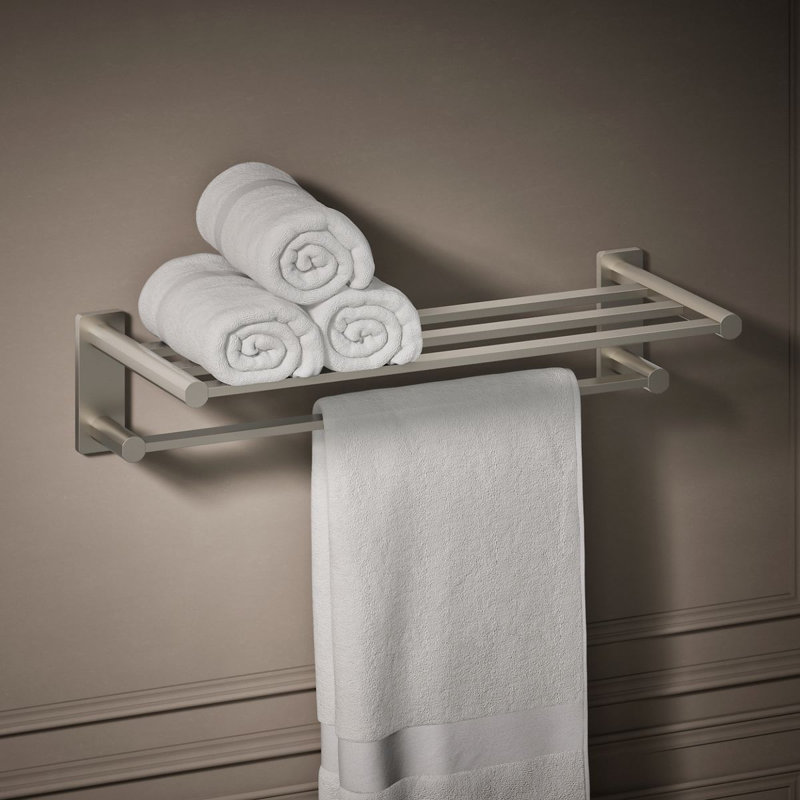 Parallel Hotelier, Vibrant Brushed Nickel