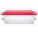 JoyJolt Glass Oven-to-Table Baking Dish with Lids
