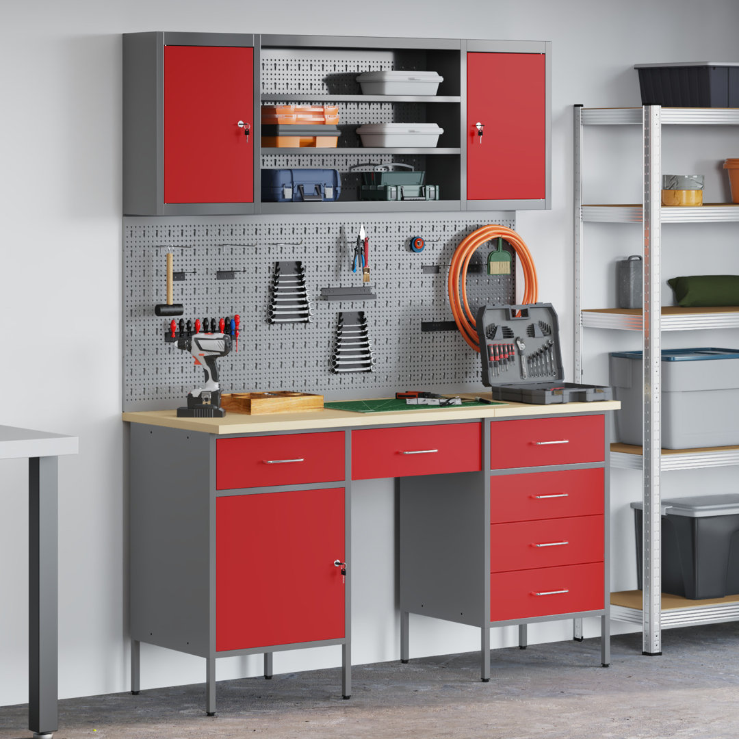 Work Cabinet with Drawer