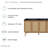 Classe 60" Bathroom Vanity in Oak-115356446-115356445