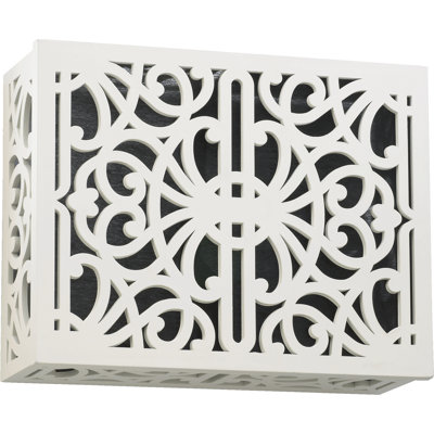 Carillon de porte à fixation en surface en blanc studio