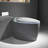 Smart Toilet For Bathroom Wellness, Auto Open/Close Seat, Foot Sensor, Grey Advanced Toilet, Seat Opening/Closing, Led Display, Night , Use-127800265