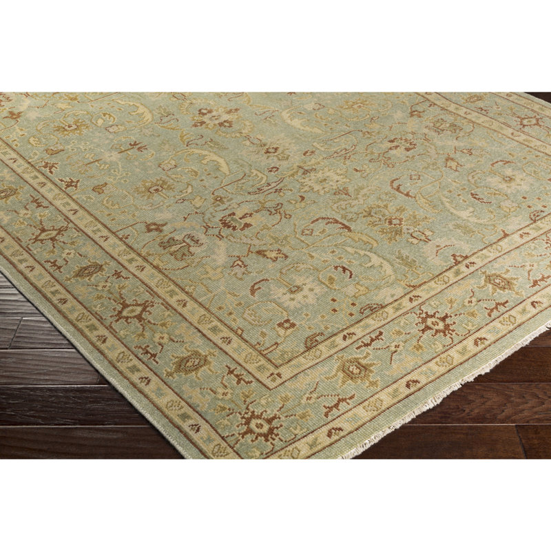 Myerstown Wool Oriental Indoor Rug, Rectangle 2' x 3'