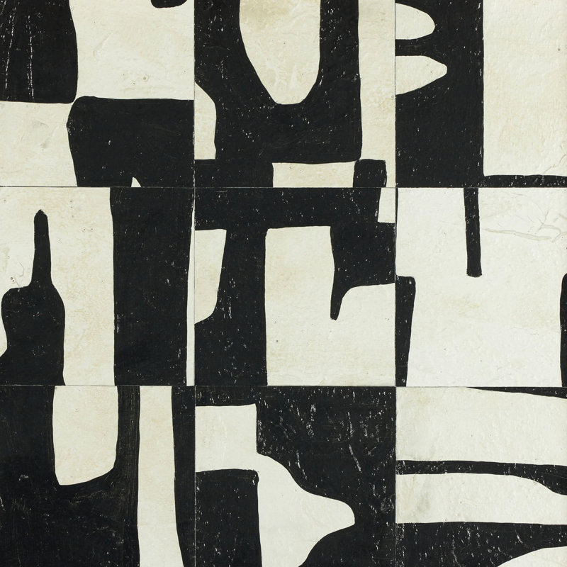 Voorhees I Diptych par Douglas Galloway, H 32 po x l 64 po