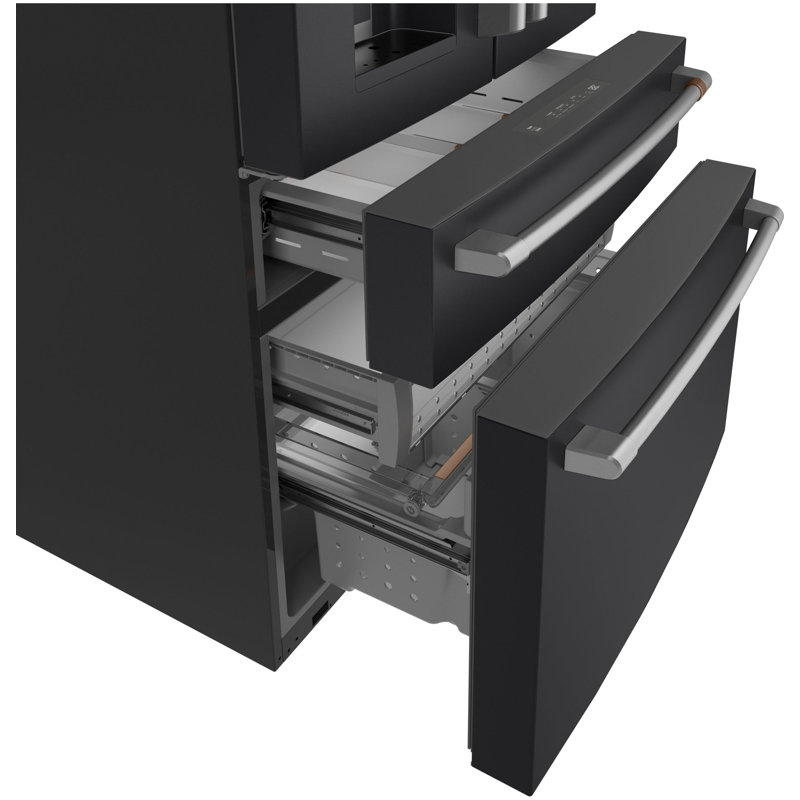 French-Door Smart Refrigerator, Matte Black