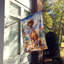 Drapeau Cowboy Welcome House-112699307