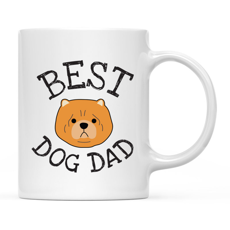 Tasse à café Best Dog Dad, Chow-chow
