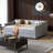 81" Upholstered Daybed with Trundle – Tufted Full Size Sofa Bed with Copper Nailhead Trim (500 lb Capacity)-1176806516
