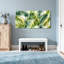 Plantes et fleurs, motif aquarelle de feuilles de palmier tropical-957962885