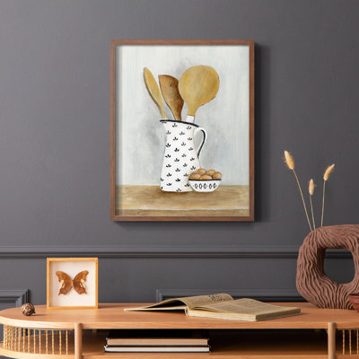 Cottage Kitchen II Framed Print - Solid Wood