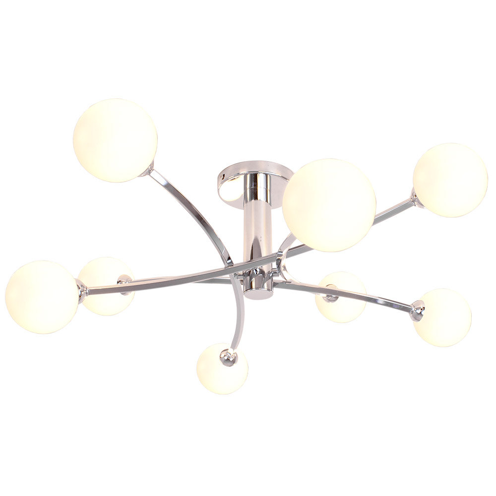 Bombo Glass Semi Flush Mount - Image 5