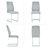 Kimara Modern Faux Leather Diamond Quilt Cantilever Dining Chairs (Set of 4)-215003006-215003004-245472721