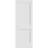 Primed 2 Panel Interior Shaker Door Slab-46546859