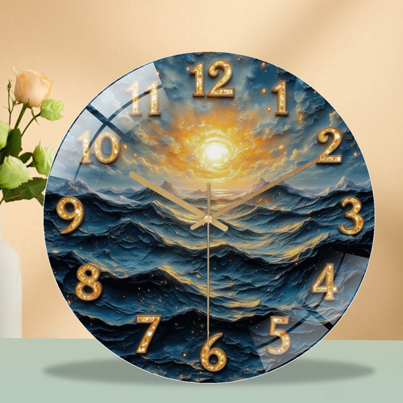 Horloge murale 12 po