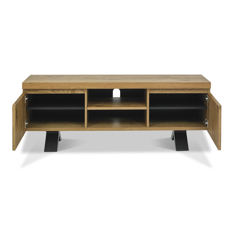 Caoimhe TV Stand for TVs up to 55", Rustic Oak