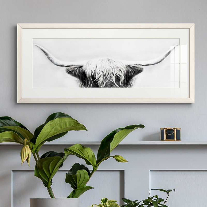 " Longhorn " Painting Print