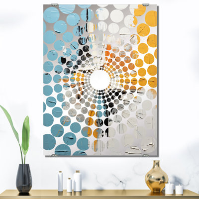 Kakarla - Grand miroir mural abstrait
