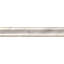 12" x 2" Marble Chair Rail Tile Trim in White