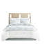 Grand édredon 100% coton - broderie couleur sable-124264884