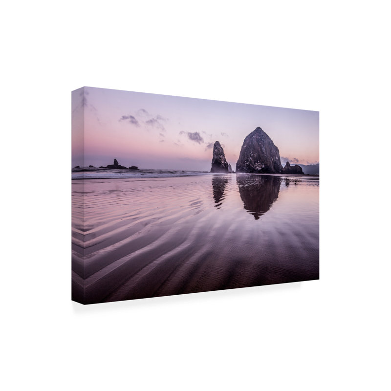 Art mural sur toile tendue - Jon Evan «Oregon Coast», décoration murale pour le salon, la chambre à coucher ou le bureau - 16 x 24