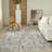 Calvin Klein CK089 Drift 9' x 12' Biege Grey Modern Indoor Rug-120922575-122032550