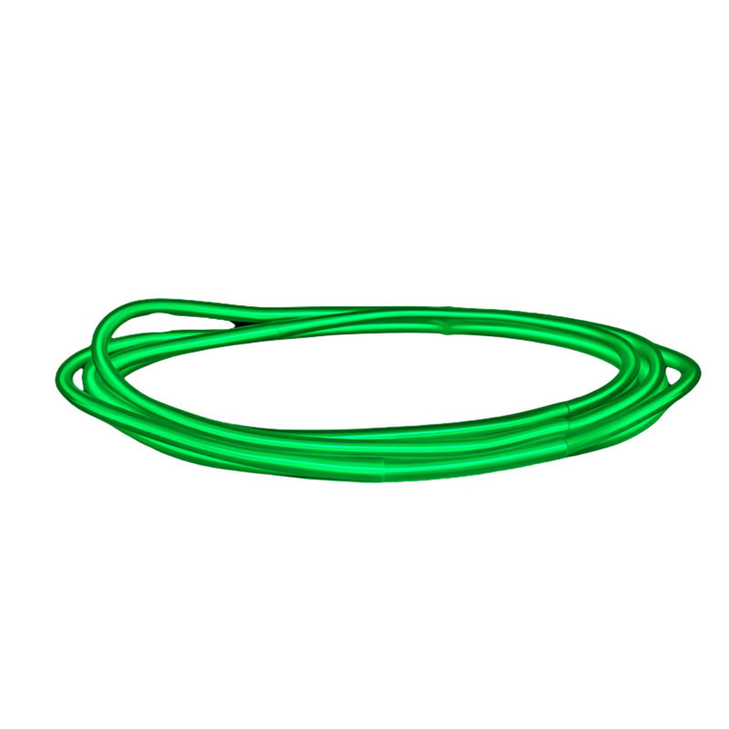  3 Ft Neon String Light – Flexible LED Wire, Indoor Room & Party Decor, Portable and Bendable-Green