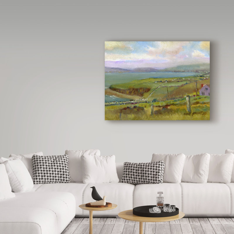 «Ring Of Kerry Morning» par Galan, reproduction d'art sur toile tendue, H 18 po x l 24 po x P 2 po