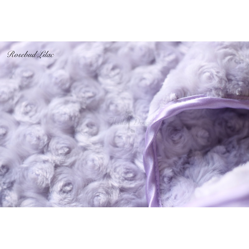 Couverture pour chien Rosebud, 34 po x 29 po, Lilas