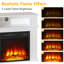 18" Electric Fireplace With Mantel-175589820
