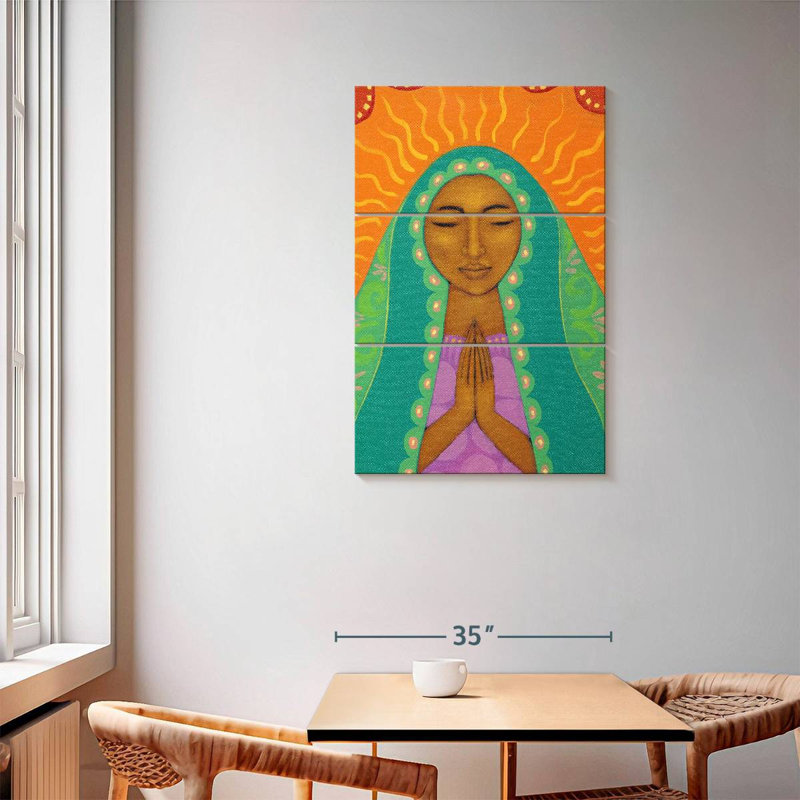 Adella Virgin De Guadalupe, 57" H x 36" W