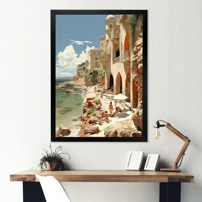" Beach French Riviera Reverie "