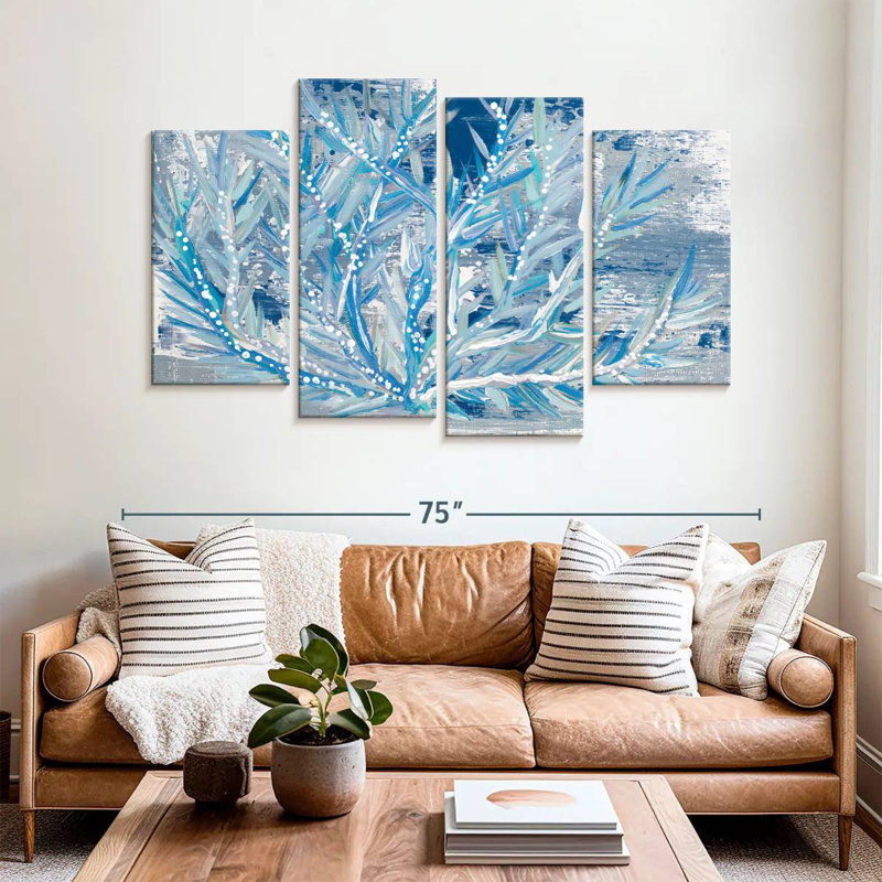 Corail Brampt Azul, H 42 po x l 68 po