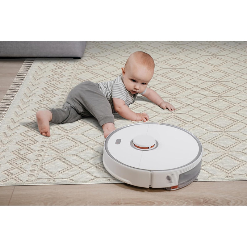 Indoor Area Rugs Low Pile Bedroom Rug Non Slip Floor Mat Washable Carpet Pads for Living Room A0120, Rectangle 80 x 150 cm