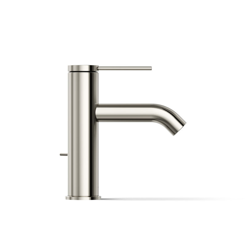 Components Single-Handle Bathroom Sink Faucet, Polished Nickel