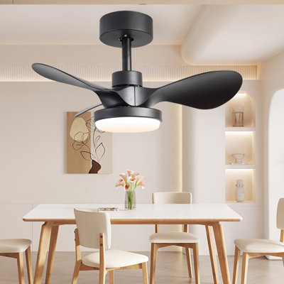 Ventilateur de plafond à DEL Imela avec télécommande et ensemble d'éclairage inclus