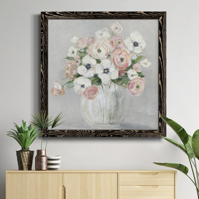 «Hello Fall», art textuel sur toile, Cadre noir, H 17 po x l 17 po x P 1,5 po